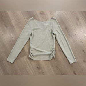 NWT Saturday Sunday Anthropologie sweater with cinched sides